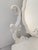 Baroque Vintage Whitewashed Dressing Table in Wood, 1940s For Sale - Image 3 of 18