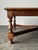Wood 1970s Hand-Laid Stone Mosaic Coffee Table on Vintage Oak Trestle Base For Sale - Image 7 of 18