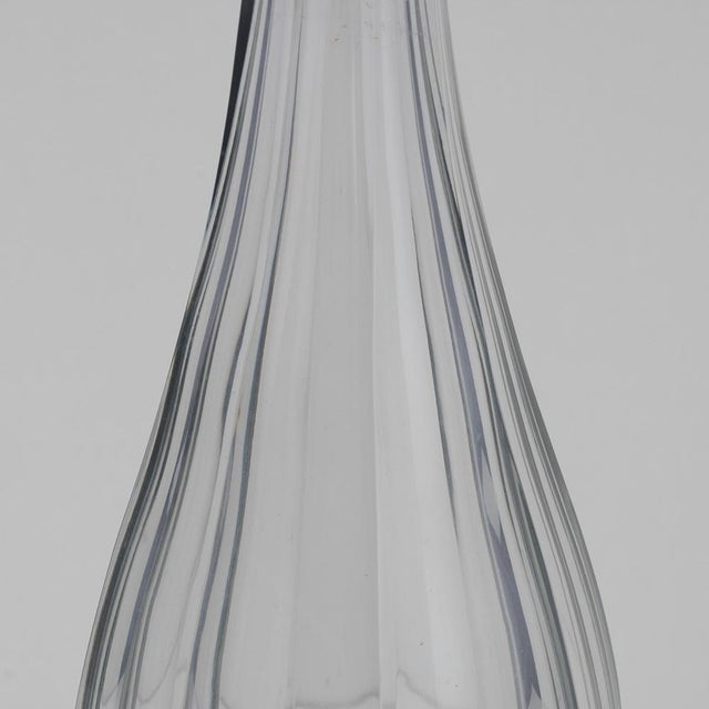 20th Century Art Deco French Silver & Cut Glass Decanter, 1920s For Sale - Image 6 of 14