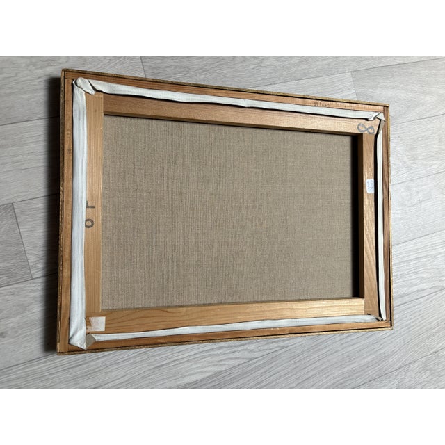 Green Abstraction, 1986, Oil on Canvas For Sale - Image 3 of 4