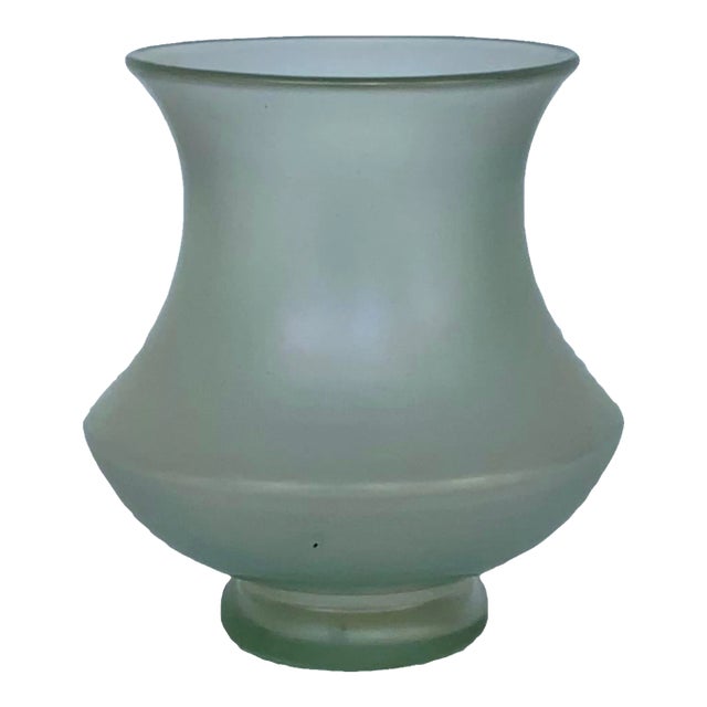 Vintage Stuben Verre De Soie Art Glass Vase For Sale