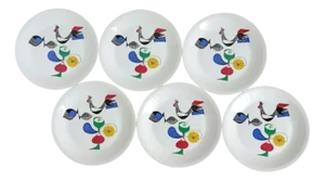 Figgjo Flint Dessert Plates by H. Bongard, 1970s, Set of 6