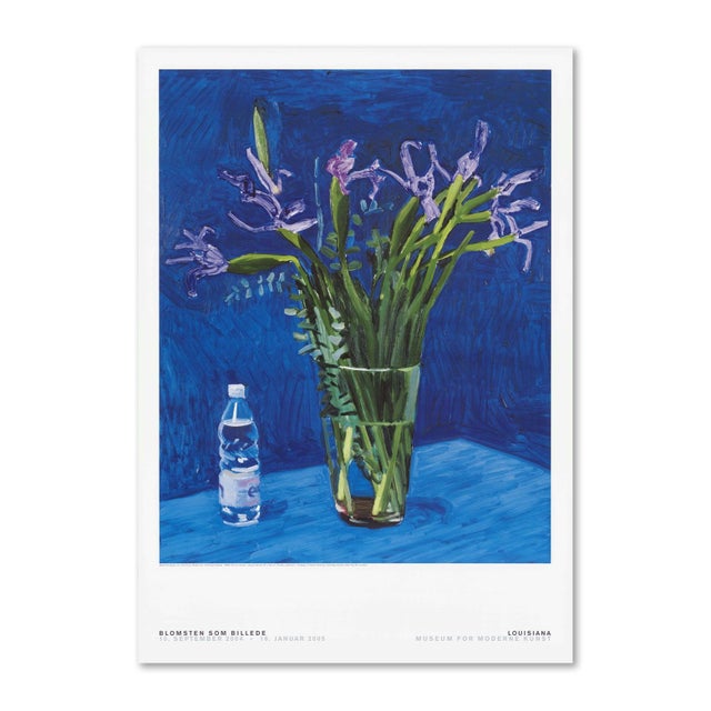 2000 - 2009 David Hockney Poster Iris With Evian Bottle (1998), 2004 For Sale - Image 5 of 5
