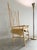 Tall Artist-Made Studio Craft Twig Chair + Woven Checkerboard Seat + Sheepskin For Sale - Image 15 of 17