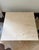 Late 20th Century Italian Reverse Beveled Square Travertine Coffee Table For Sale - Image 6 of 7