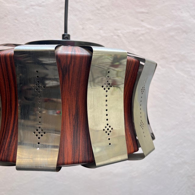Vintage Pendant Lamp by Werner Schou, 1970s For Sale - Image 4 of 8