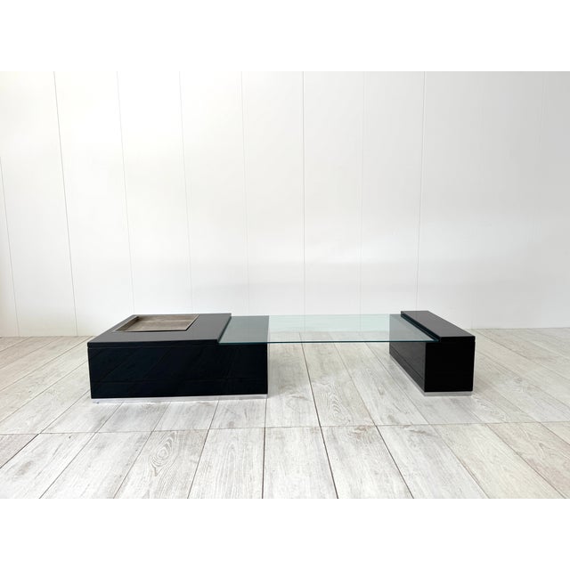 Rare coffee table designed by Cesare Augusto Nava and produced by his atelier in the 1970s. Cesare Augusto Nava's work is...