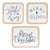 Holiday Sentiment Plaque (Set of 12) For Sale