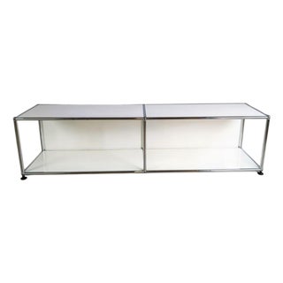 White Sideboard by Fritz Haller for USM Haller For Sale