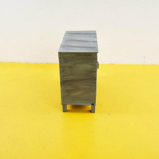 Vintage Multifunctional Wood Cabinet For Sale - Image 5 of 7