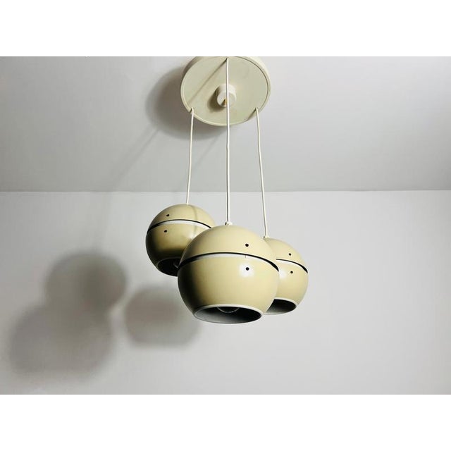 Space Age Cascade Pendant Lamp, East Germany, 1970s For Sale - Image 6 of 12