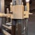 Art Deco 1940s Art Deco Chandelier, Eight Arm, Bakelite & Chrome, 34x31 Inches For Sale - Image 3 of 11