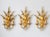 Italian Gold Gilt Wheat Sheaf Wall Sconces, 2010s, Set of 3 For Sale - Image 12 of 12