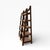Pair of Mid-Century Wood and Woven Rush Etageres, 20th Century For Sale - Image 9 of 18