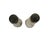Art Deco Vintage Cut Crystal Glass Sterling Silver Salt Pepper Shakers For Sale - Image 3 of 8