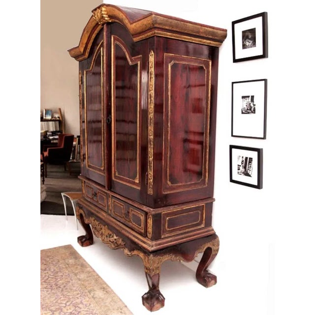 Early 20th Century Dutch Colonial Cabinet For Sale - Image 9 of 10