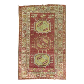 Fine Antique Turkish Sivas Rug - 3'10" x 6' For Sale