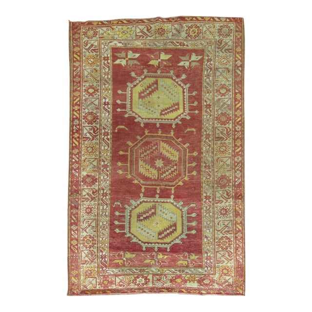 Fine Antique Turkish Sivas Rug - 3'10" x 6' For Sale