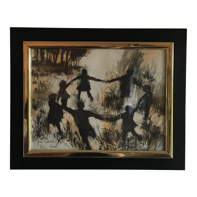 Jonas Gerard Signed & Numbered Framed Lithograph For Sale