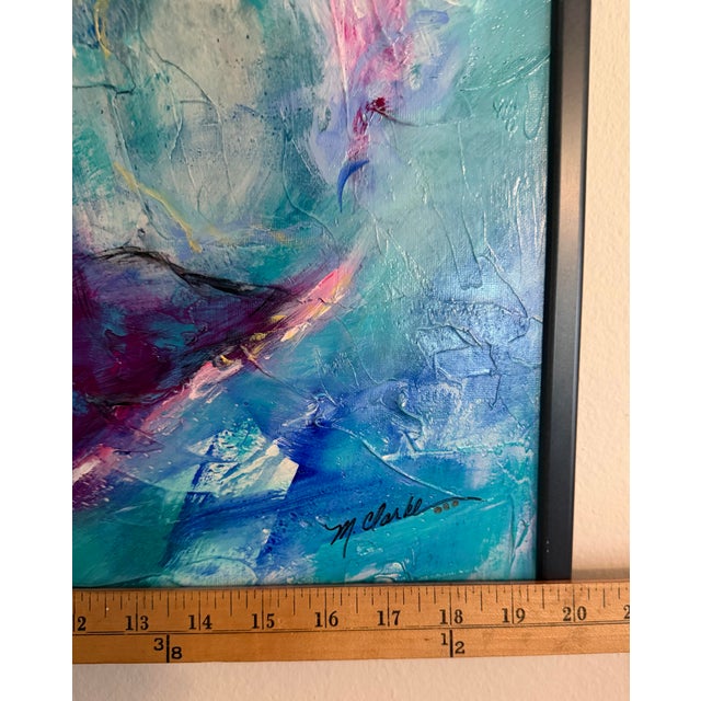 Early 21st Century Millie Clarke “Spring Return” Original Acrylic Painting, Southern Oregon For Sale - Image 5 of 6