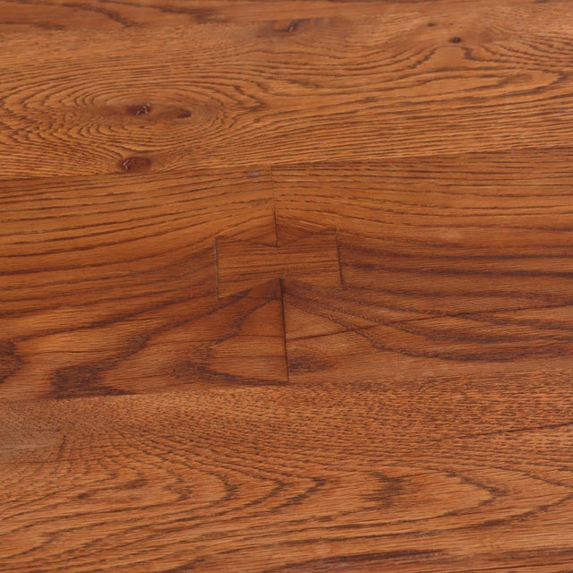 Wood A French Oak Dining Table, C. 1950. For Sale - Image 7 of 7
