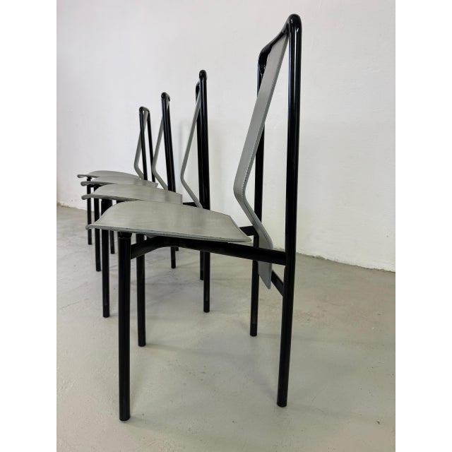 Irma Chairs by Achille Castiglioni for Zanotta, 1970s, Set of 4 For Sale - Image 6 of 12