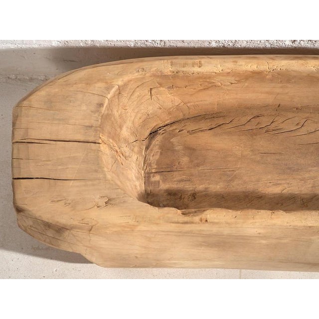 Primitive Elm Tray, 1900s For Sale - Image 9 of 13