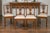 Set of Four Italian 1820s Neoclassical Dining Room Chairs with Carved Splats For Sale In Atlanta - Image 6 of 12