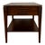 Mid Century Modern End Table With One Drawer by Mersman For Sale