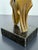 Modern Abstract Geometric Bronze Sculpture on Black Granite Base, Brazil 1980s For Sale - Image 12 of 12