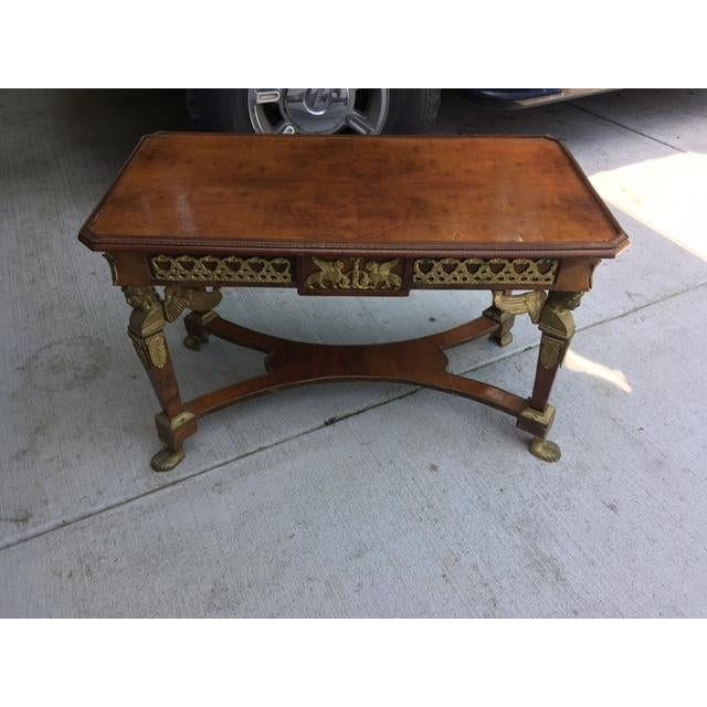 1920s Art Deco Egyptian Revival Cocktail Coffee Table For Sale - Image 13 of 16
