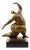 Squatting Nude Dancer Sculpture, Bronze For Sale