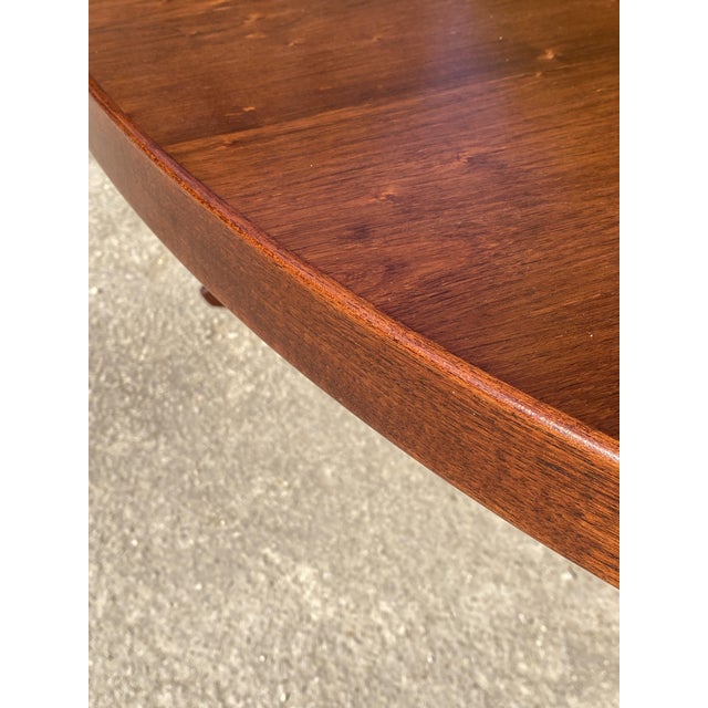 Brown Scandinavian Baumann Round Oval Table in Rosewood, 1960s, Set of 3 For Sale - Image 8 of 18