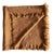 Pure French Virgin Wool Throw in Ambre For Sale