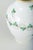 20th Century Porcelain Vase with Green Leaf Decoration by Herend, Hungary For Sale - Image 3 of 5