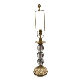 Decorative Crafts, Stacked Ball Glass Lamp, Italy For Sale