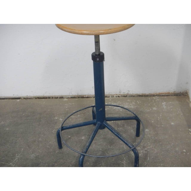 1970s Vintage Five-Legged Stool, 1970s For Sale - Image 5 of 9