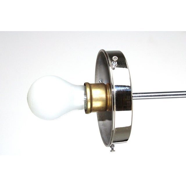 Bauhaus Opal Glass Ball Light, 1930s For Sale - Image 6 of 11