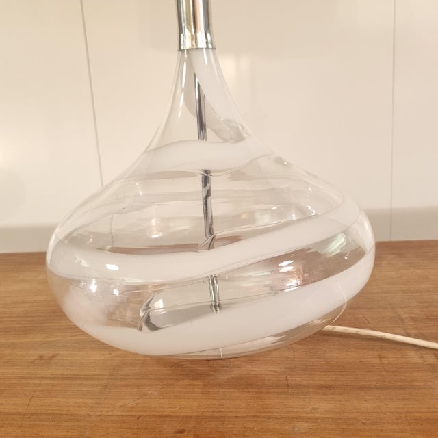 Handblown Glass Table Lamp from Doria Leuchten, 1970s For Sale - Image 11 of 14
