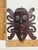 Traditional Vintage Indonesian Borneo Dayak-Style Hand-Carved Wood Wall Mask For Sale - Image 3 of 7