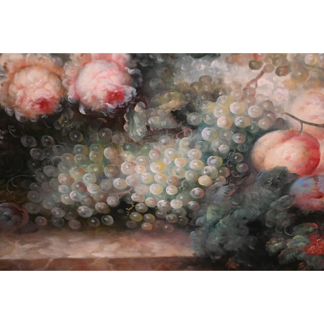 Dutch Artist, Still Life with Floral Spray, Oil Painting, Framed For Sale - Image 3 of 15