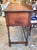 Wood Vintage Early American Wooden Desk / Sideboard For Sale - Image 7 of 9