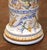 Early 20th Century Early 20th Century Italian Faience Pedestal Column With Hand Painted Decor For Sale - Image 5 of 12
