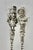 Late 19th Century Sterling Silver English Punch & Judy Serving Spoons Dated 1893- a Set of 2 For Sale - Image 5 of 7