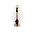 Late 19th Century Late 19th Century Victorian 14k Gold and Steel Cigar Cutter For Sale - Image 5 of 9