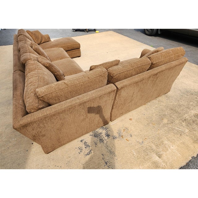Brown Arhaus Camden Collection Four-Piece Sleeper Sectional Sofa For Sale - Image 8 of 10