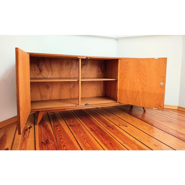 Czechoslovakian Sideboard attributed to J. Jiroutek for Interier Praha, 1960s For Sale - Image 4 of 13
