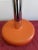 Vintage Chrome and Orange Metal Ceiling Lamp from Staff For Sale - Image 4 of 7