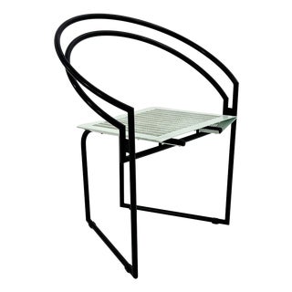 Black & Mint La Tonda Chair by Mario Botta for Alias, 1980s For Sale