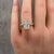 Early 21st Century 3.52ct Radiant Lab Grown Diamond Ring Igi E Vvs2 14k Yellow Gold, Size 7 For Sale - Image 5 of 7